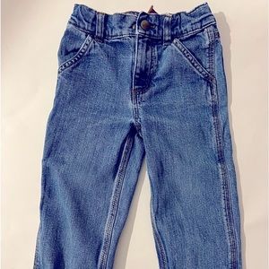 Carhartt 2T carpenter inner adjustable waist band Denim pants